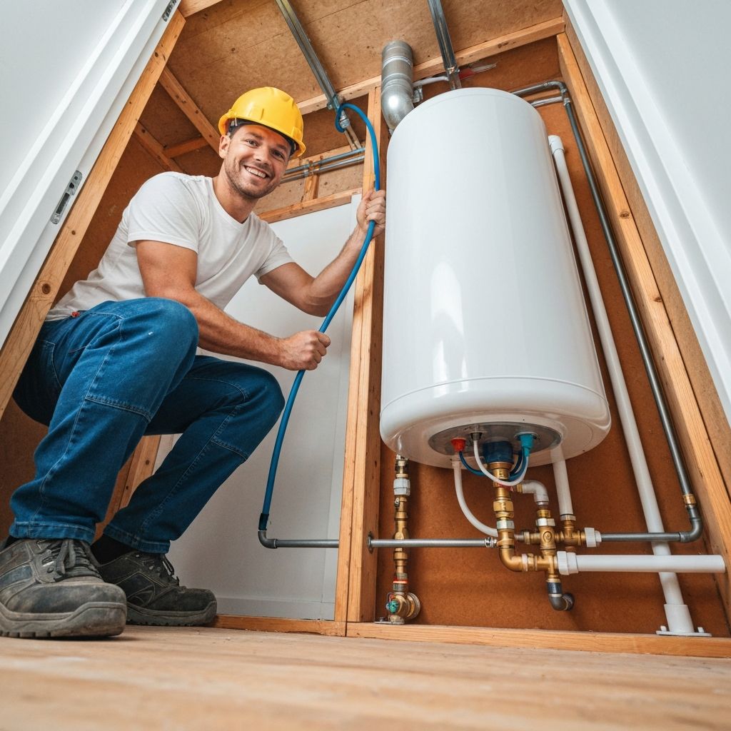 Instalación de calefones en CABA - Plomero matriculado CABA cambio de termotanque en Palermo