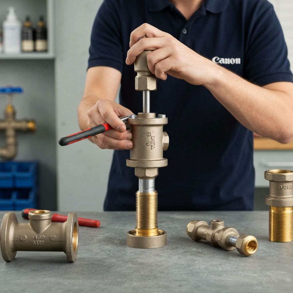 Instalación de válvula Pierano en Caballito - Plomero matriculado CABA especialista en válvulas Pierano FV